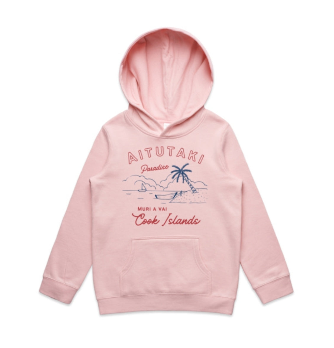 Aitutaki Paradise - Muri-a-Vai  (Kids Hoodie)