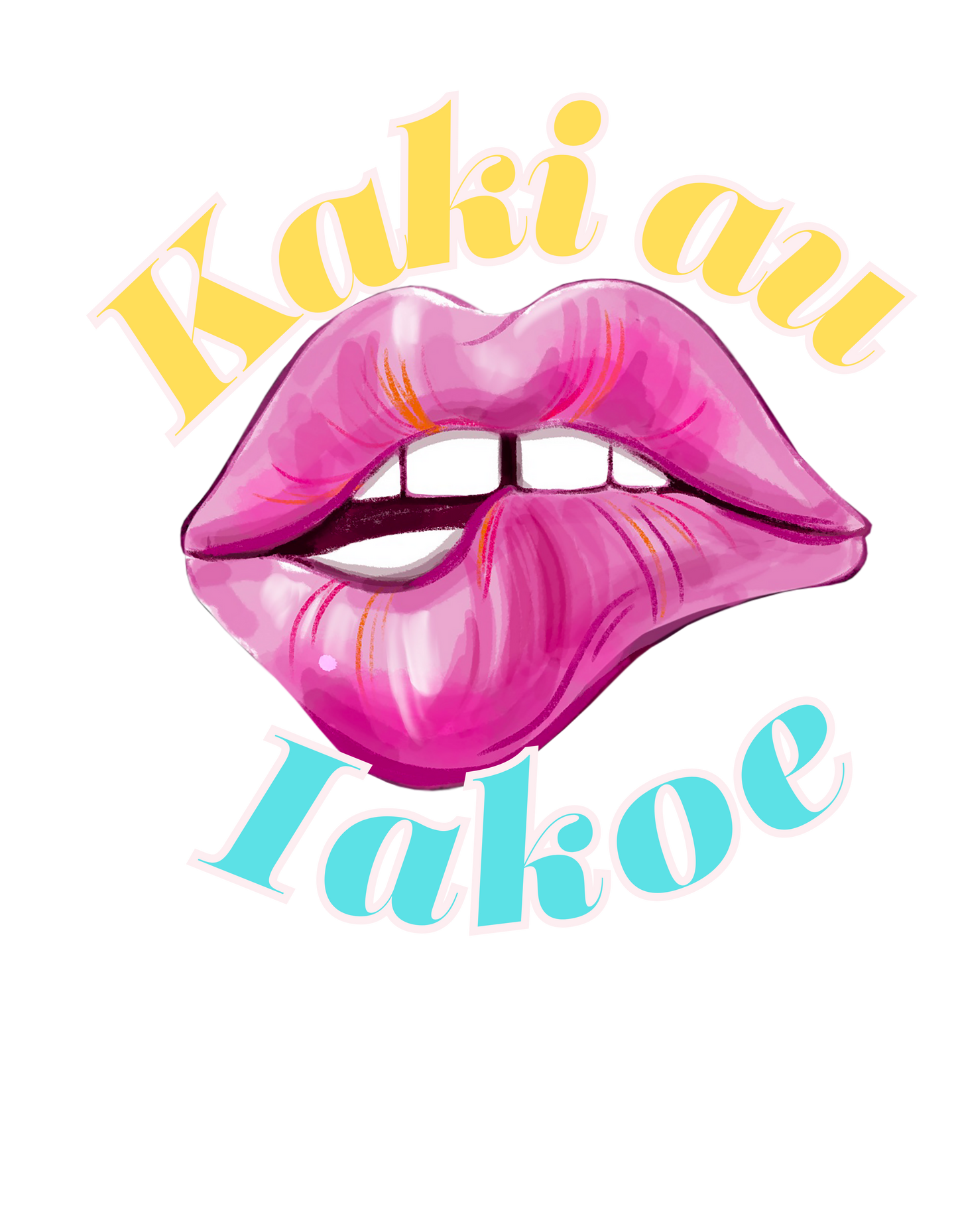 Kākī au iā koe - You're so hot! (Women's Drop Neck Tee)